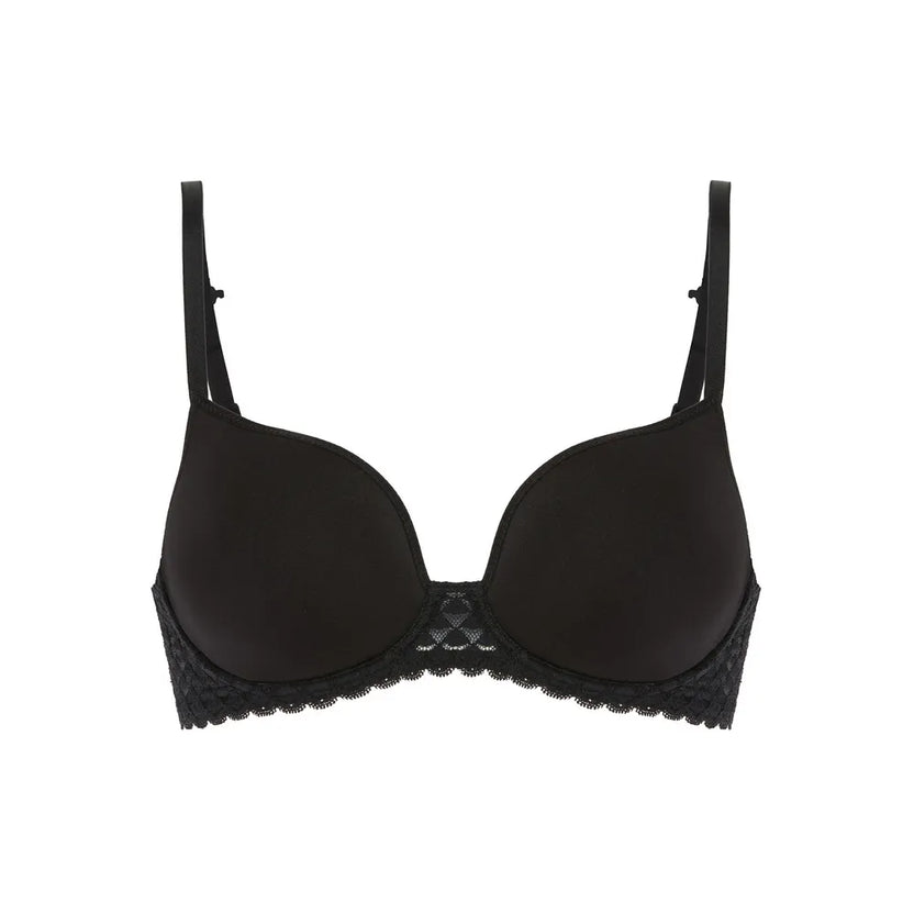 Simone Perele Subtile Black T-Shirt Bra