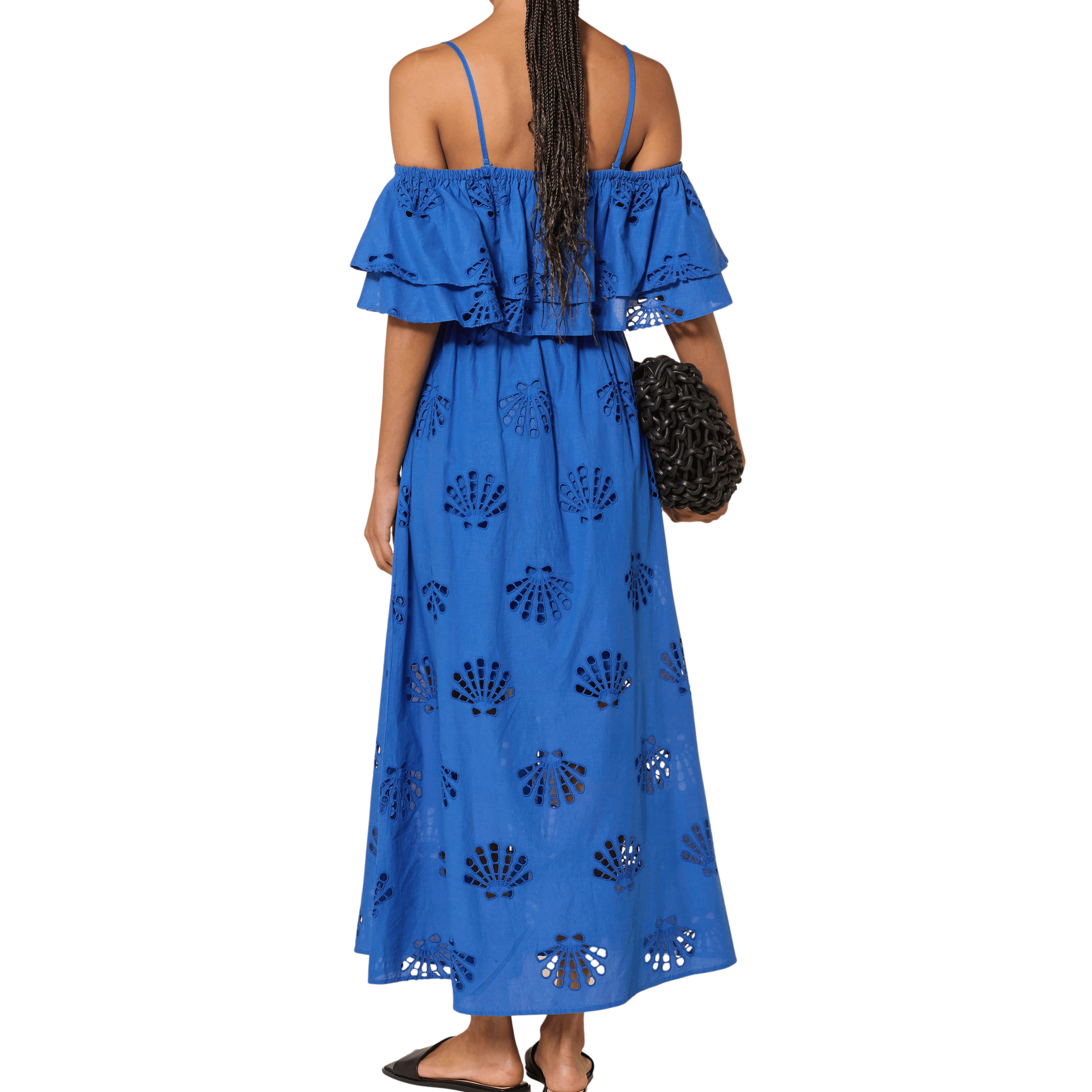 Watercult Dolce Lemon Tile Blue Dress Back