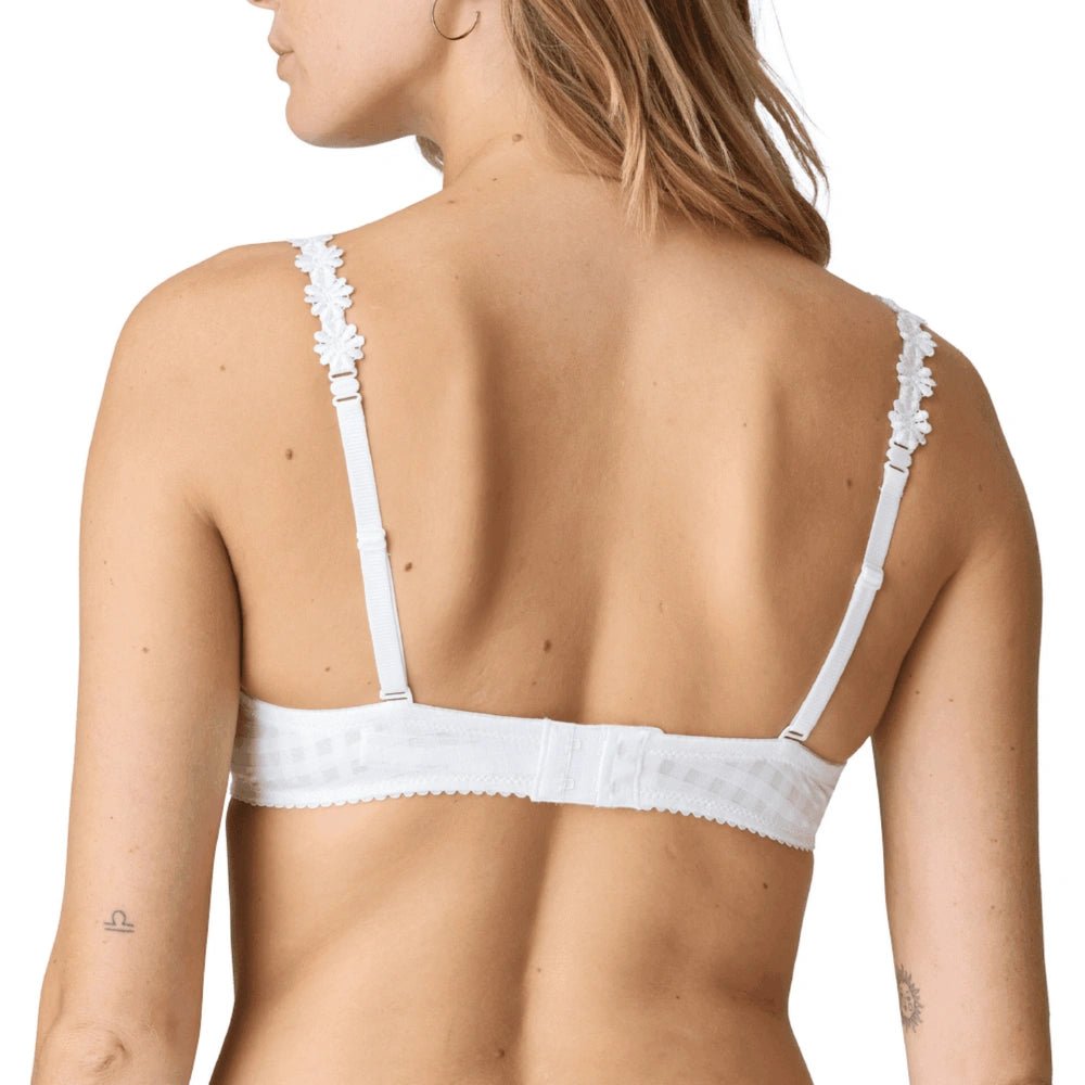 Marie Jo Avero White Non Padded Ful  Cup Bra Back
