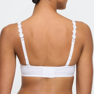 Marie Jo Avero White Padded Balcony Bra Back