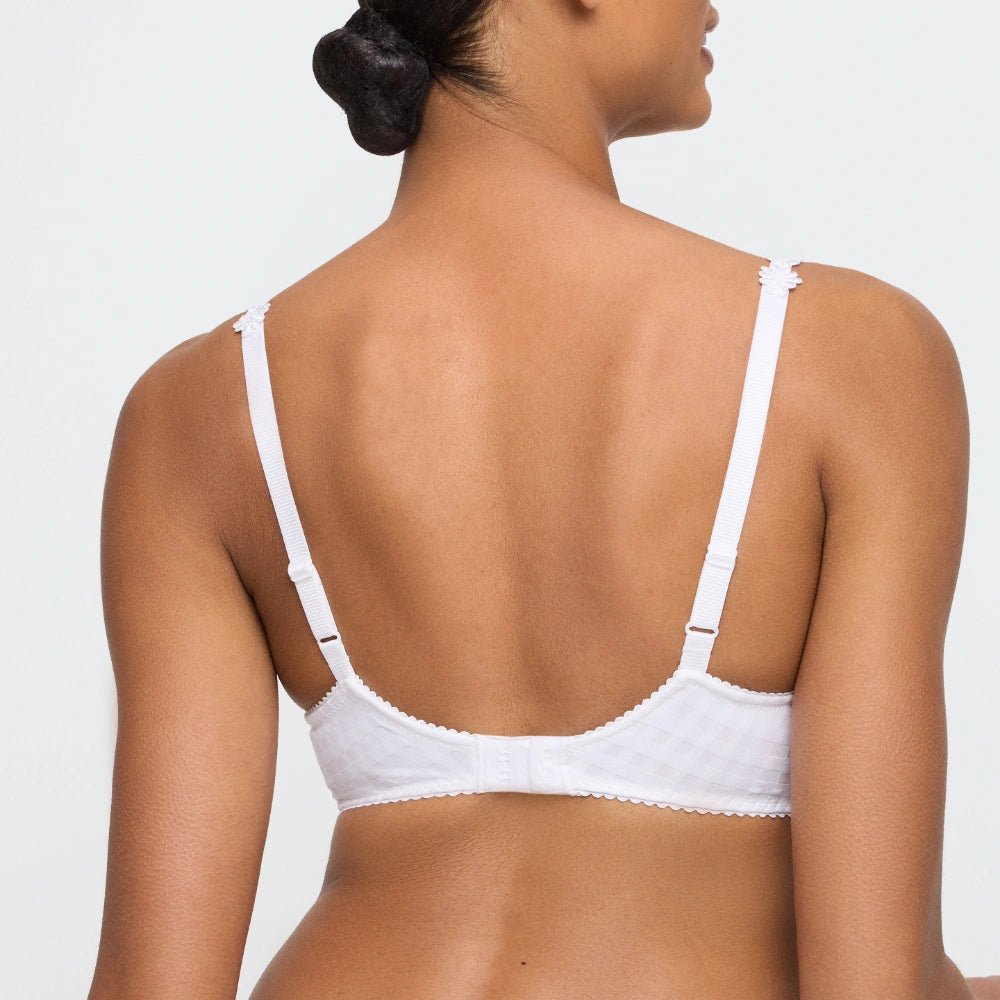 Marie Jo Avero White Push Up Bra Back