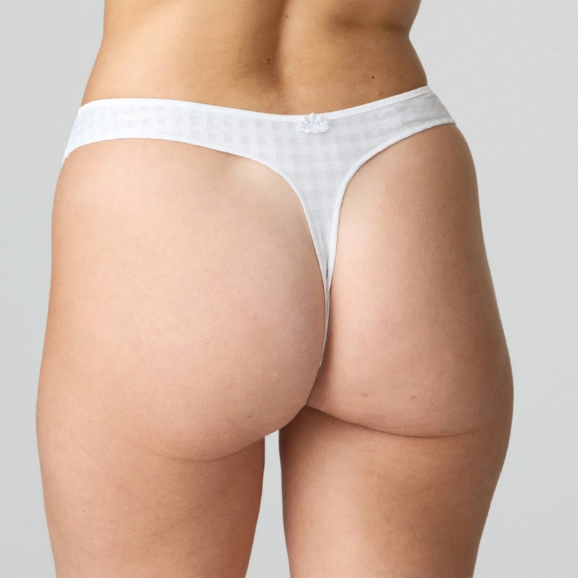 Marie Jo Avero White Thong Back