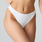 Marie Jo Avero White Thong Front
