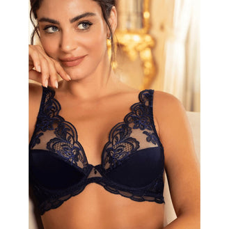 Lise Charmel Eclat Couture Blue Triangle Bra